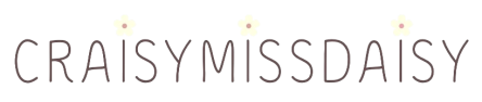 craisymissdaisy website logo with flowers