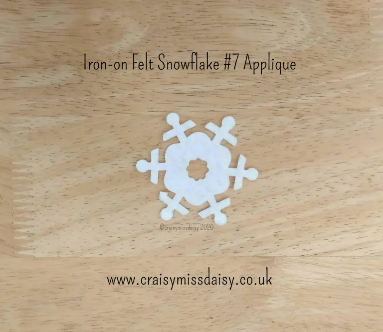 snowflake 7 craisymissdaisy iron on snowflake #7